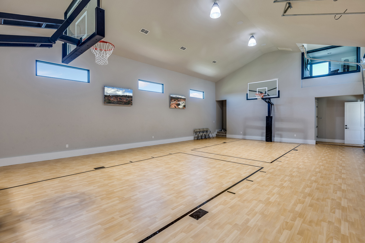 Residential Basketball Court Installation services in Dallas, TX and surrounding areas