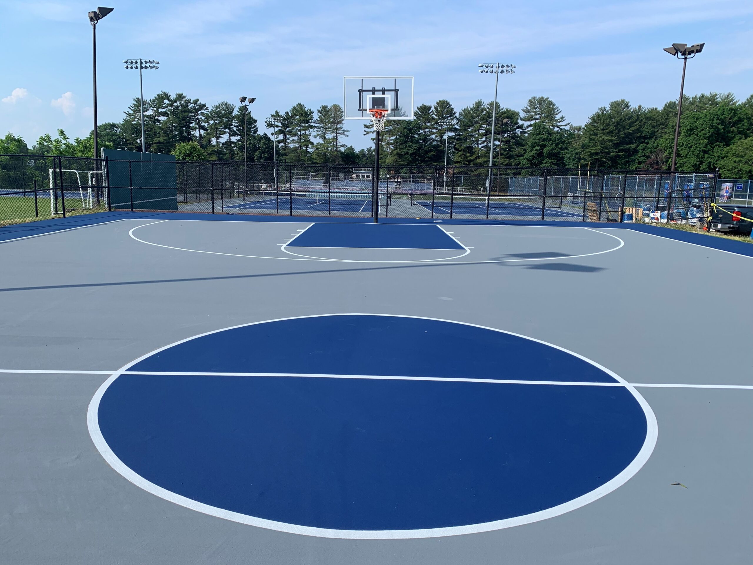Residential Basketball Court Resurfacing services in Dallas, TX and surrounding areas